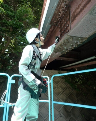 仕事の様子